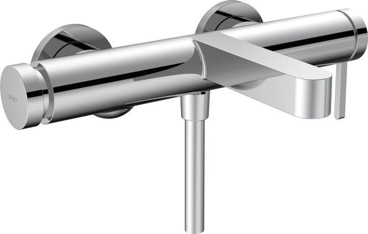 hansgrohe Wannenarmatur Finoris, Aufputz Badarmatur für 2 Funktionen, Chrom Chrom Wanne, Chrom Wanne