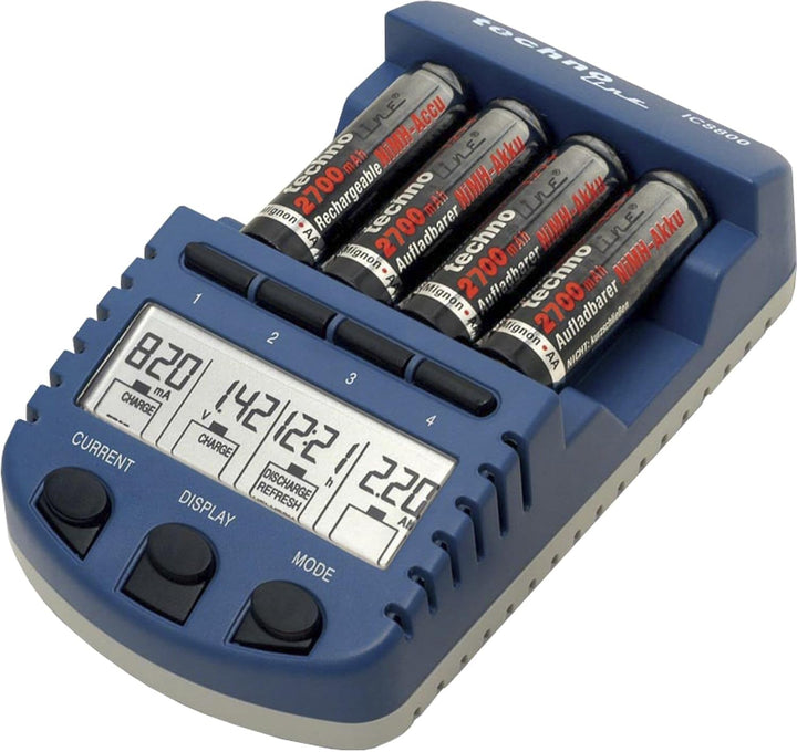 Technoline BC 1000N 12in1 Akku Ladegerät (ohne Akkus)