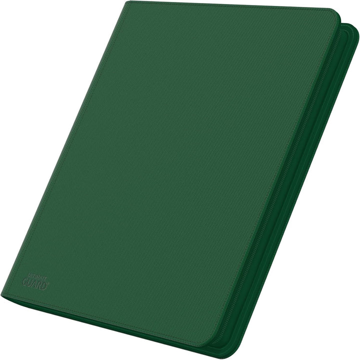Ultimate Guard UGD010469-12 Pocket QuadRow ZipFolio XenoSkin, grün, Grün