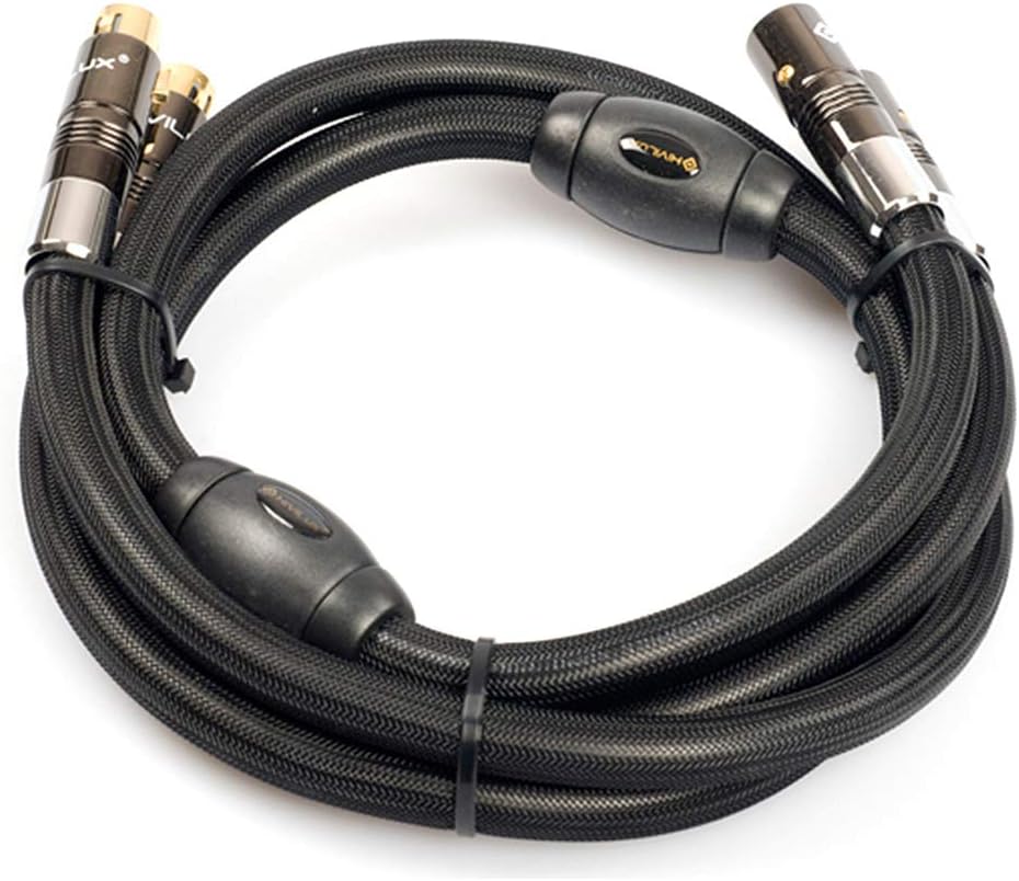 HiViLux Referenz HIFI Balanced/NF/XLR-Kabel OCC/SCC Ø=14mm Stereopaar (3.0m Paar), 3.0m Paar