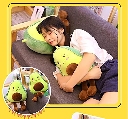 XIAOHONG 60cm Avocado-Frucht-weiches Plüsch-Spielzeug, Avocado-Plüsch-Puppe, niedliches Spielzeug, A