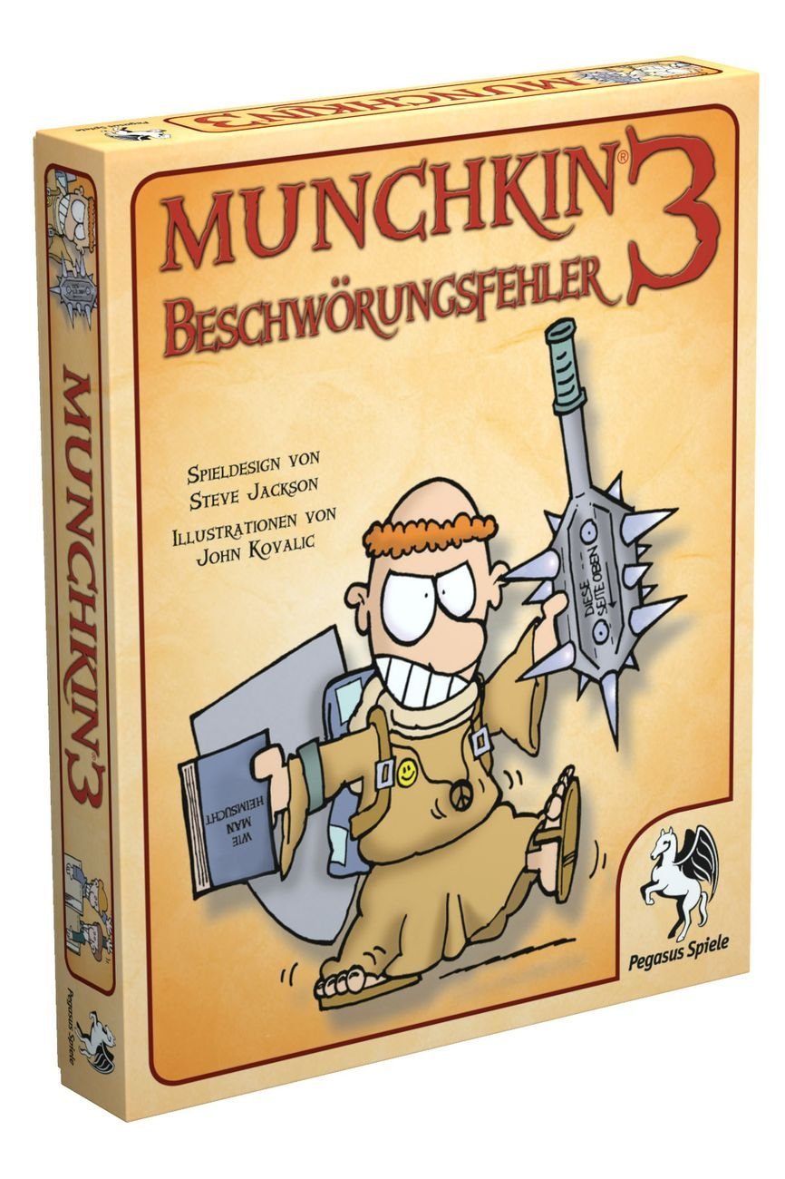Pegasus Spiele 17213G - Munchkin 3, Beschwörungsfehler