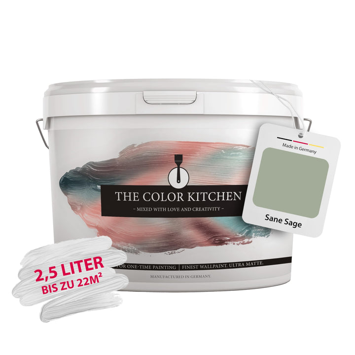 A.S. Création THE COLOR KITCHEN kräftige Wandfarbe - Malerfarbe für farbenfrohe Räume - matte Innenf