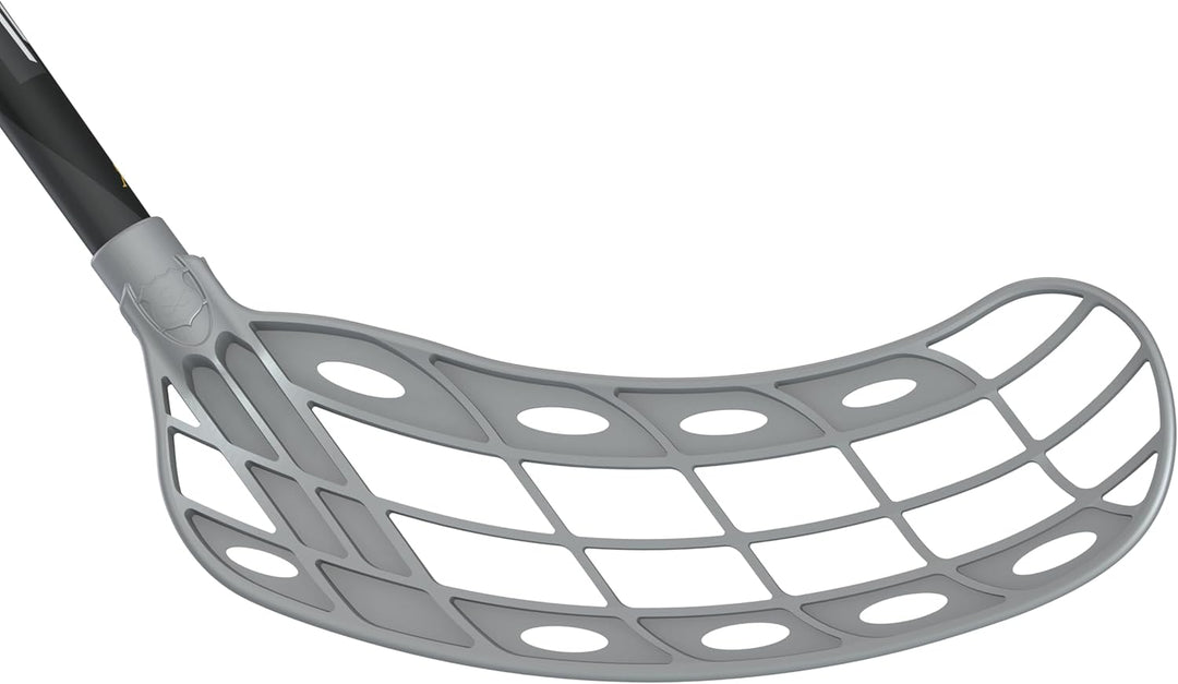 FAT PIPE Floorball Schläger Unihockey Stock Zack 27 ORC Black/Silver/Grey - IFF Zertifiziert, mit OR