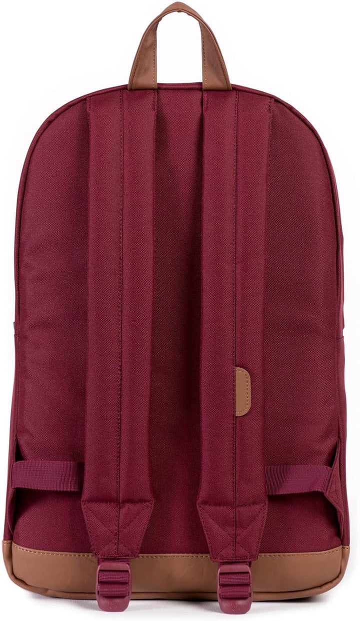 Herschel Pop Quiz Backpack Rucksack, 20 Liter, Windsor Wine/Tan, Windsor Wine/Tan