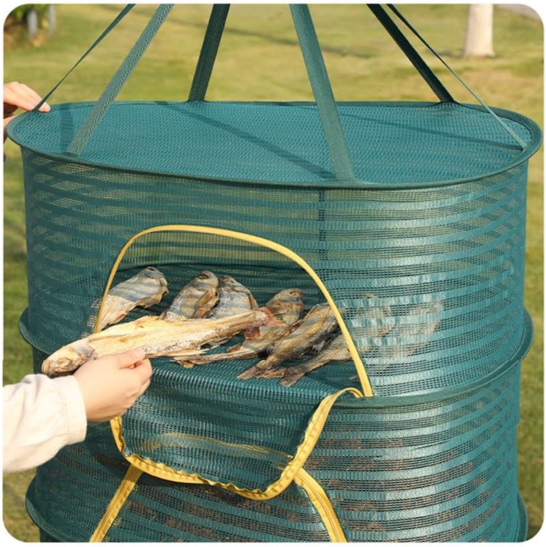 Trockennetz,Drying Rack Trockennetz, Hängend mit Haken Netzgestell zum Mesh Trockennetz für KräUter,