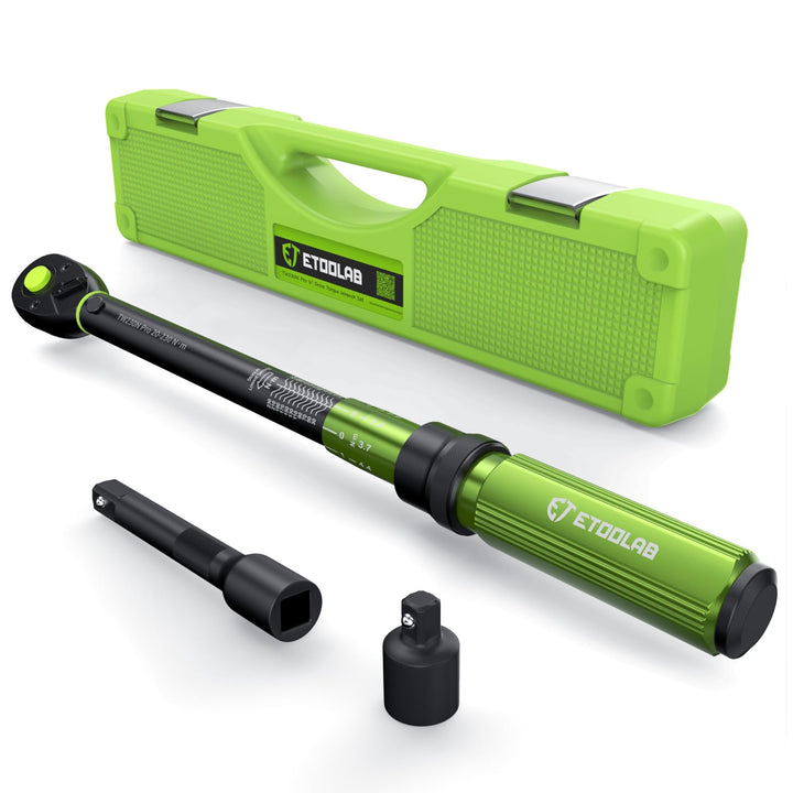 ETOOLAB 1/2 Zoll Drehmomentschlüssel Auto, 20-230Nm/10-170lbf-ft, ±3% Fehlergenauigkeit, 72 Zähne Um