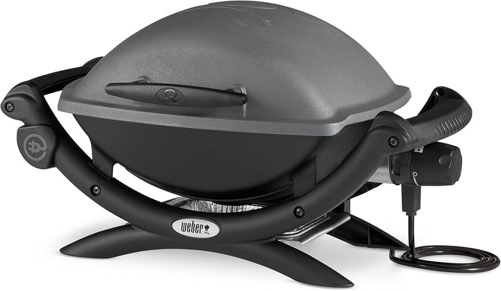 Weber Q1400 Elektrogrill, 43 x 32 cm, Dunkelgrau (52020079)