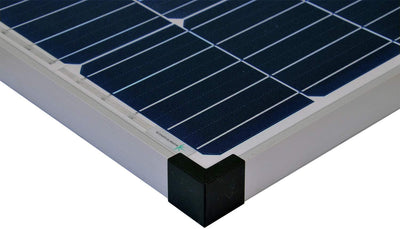 solartronics Solarmodul 100 Watt 1200x540x30MM Monokristallin Solarpanel Solarzelle 5 Busbars 12V