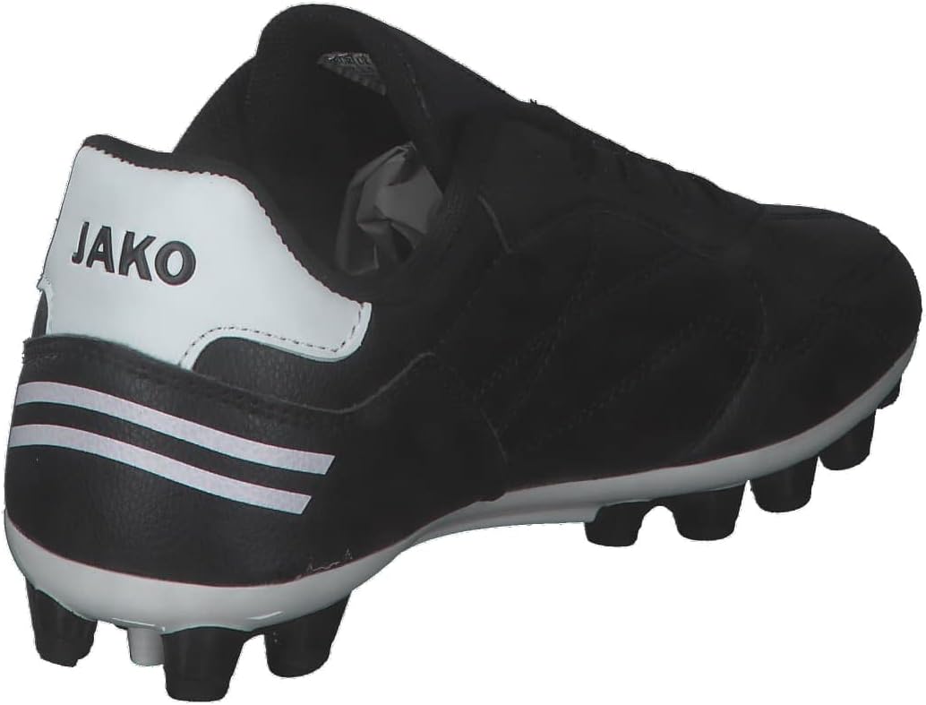 JAKO Fussball - Schuhe Kinder - Nocken Classico FG Kids 36 EU Jet Black, 36 EU Jet Black