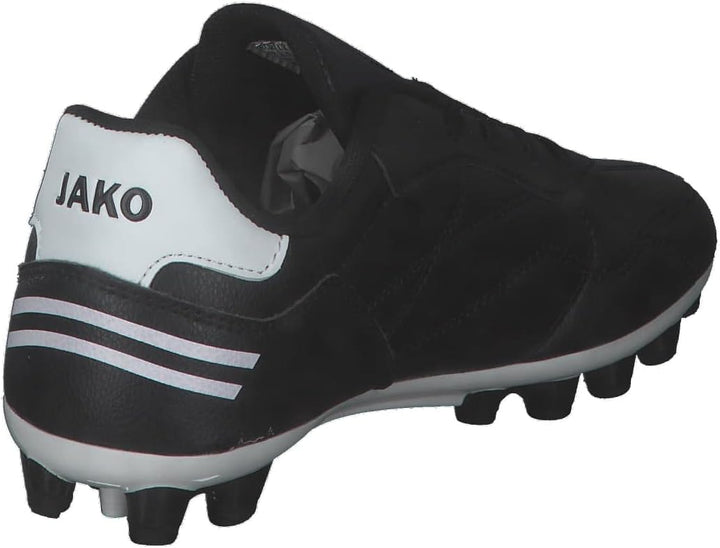 JAKO Fussball - Schuhe Kinder - Nocken Classico FG Kids 38 EU Jet Black, 38 EU Jet Black