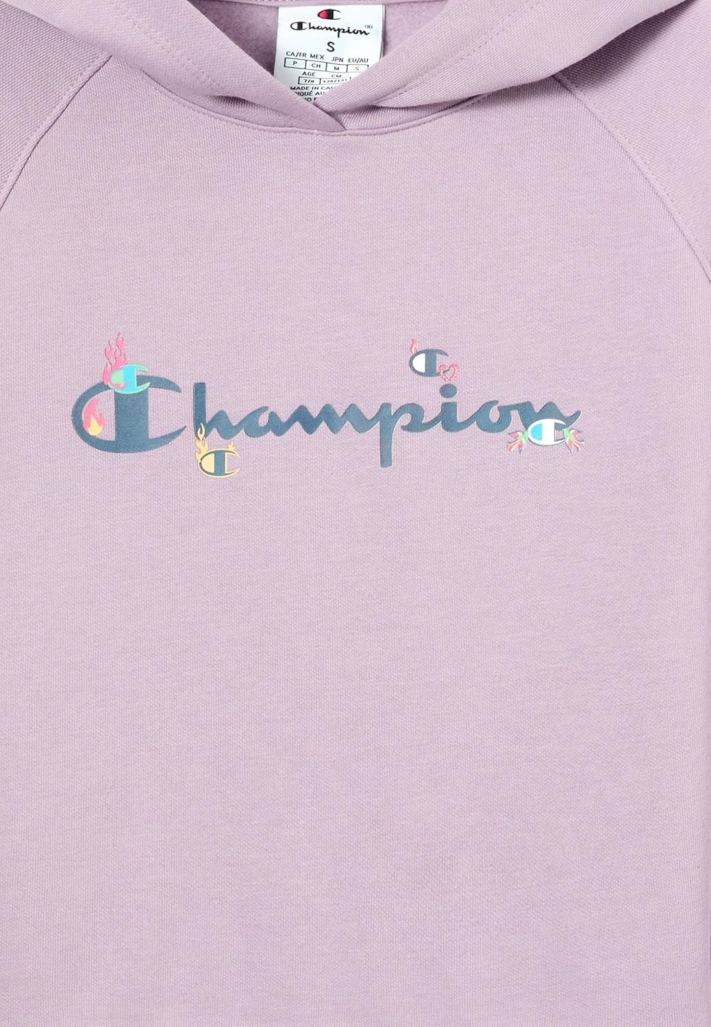 Champion Mädchen Legacy Girls Kapuzenpullover (1er Pack) XXL Violett, XXL Violett