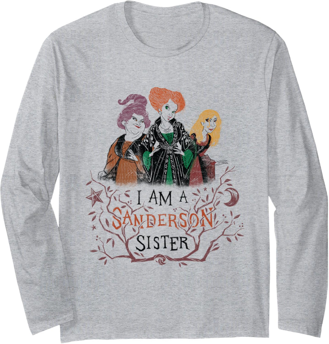 Disney Hocus Pocus I Am a Sanderson Sister Langarmshirt