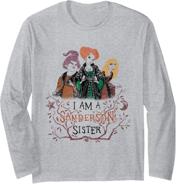 Disney Hocus Pocus I Am a Sanderson Sister Langarmshirt