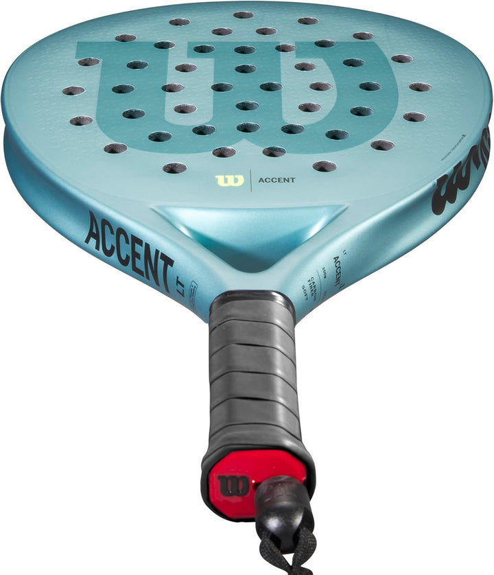 Wilson Padel-Schläger Accent LT, Carbonfaser/Eva, 350 g