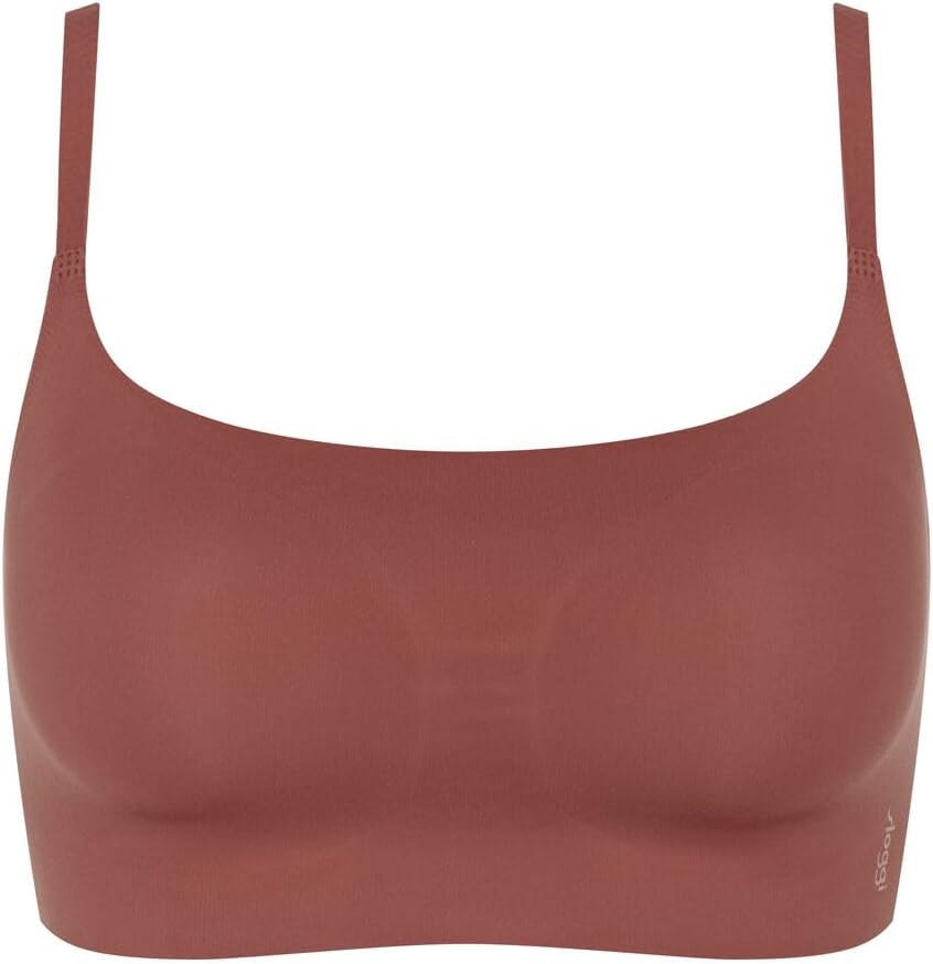 Sloggi Damen Bügelloser BH Zero Feel 2.0 Ultra Bra XL Burnt Henna, XL Burnt Henna