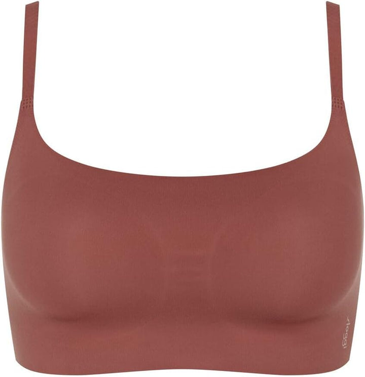 Sloggi Damen Bügelloser BH Zero Feel 2.0 Ultra Bra XL Burnt Henna, XL Burnt Henna