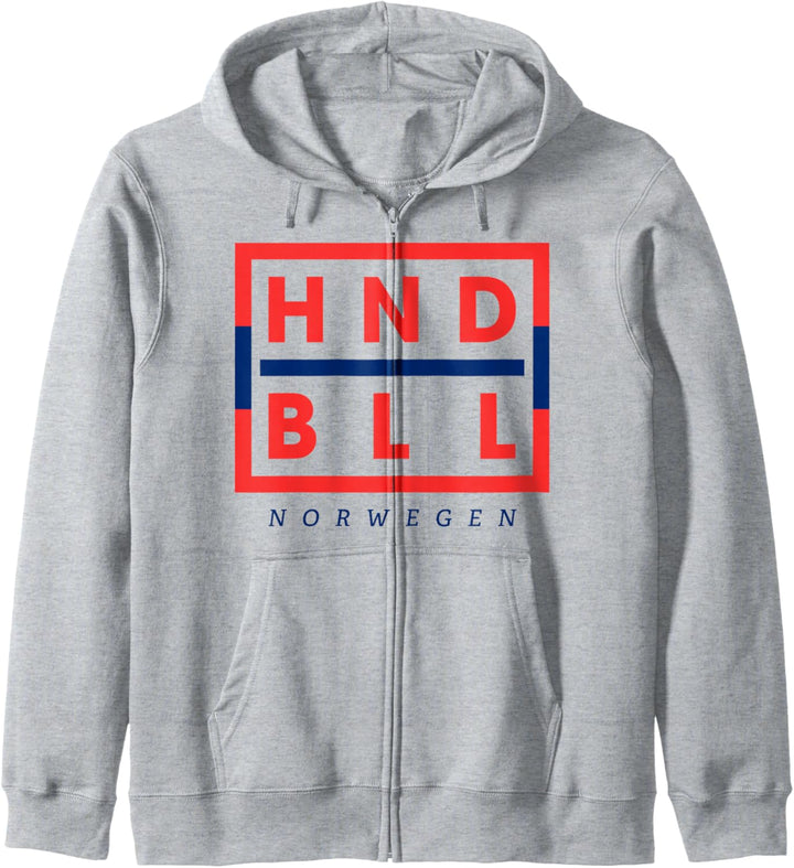 Norwegen Fan-Trikot – HNDBLL Handballer Geschenk Kapuzenjacke