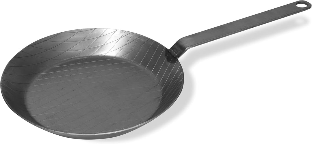 Czaja Raketenofen Set mit 5 mm starker Feuerplatte, Eisen Bratpfanne und 5-tlg Grillbesteck | Rocket
