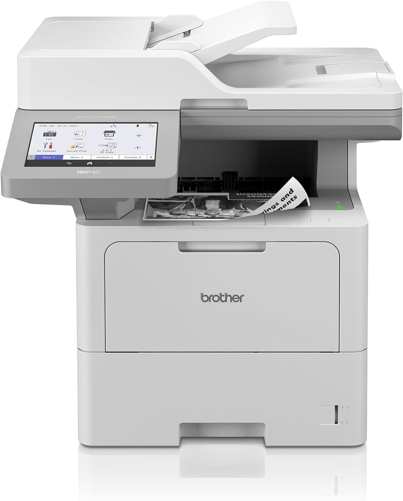 Brother MFC-L6910DN 4-in-1 Mulifunktionsdrucker schwarz weiss (A4, 50 Seiten/Min., 1.200x1.200 DPI,