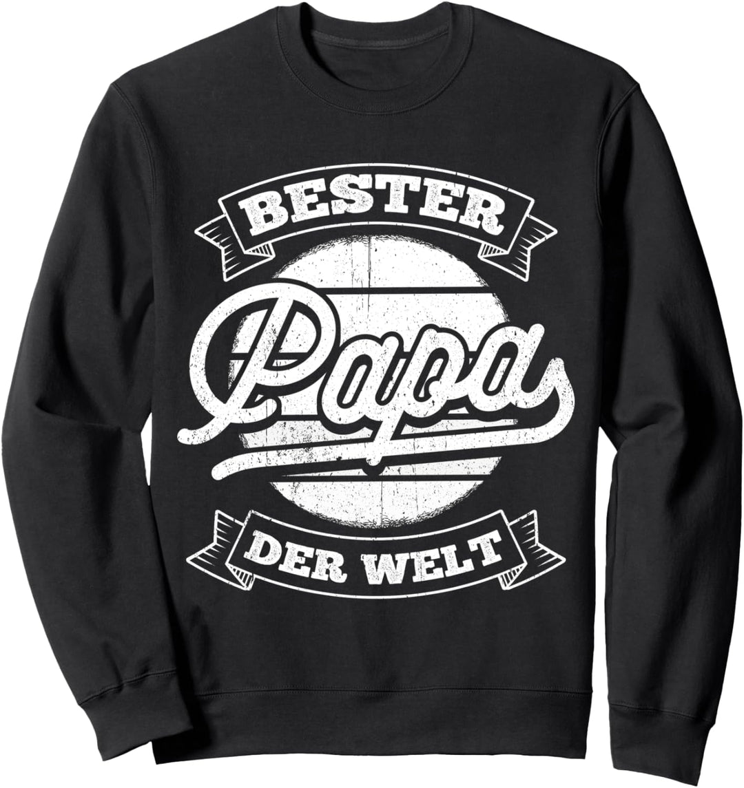 Bester Papa Der Welt Familie Lieblingspapa Bester Papa Sweatshirt