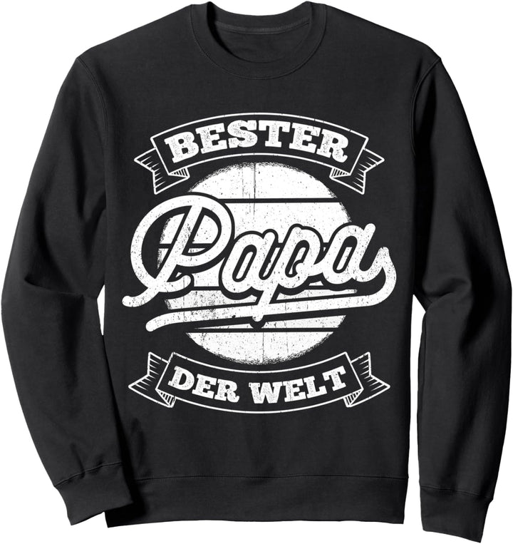 Bester Papa Der Welt Familie Lieblingspapa Bester Papa Sweatshirt