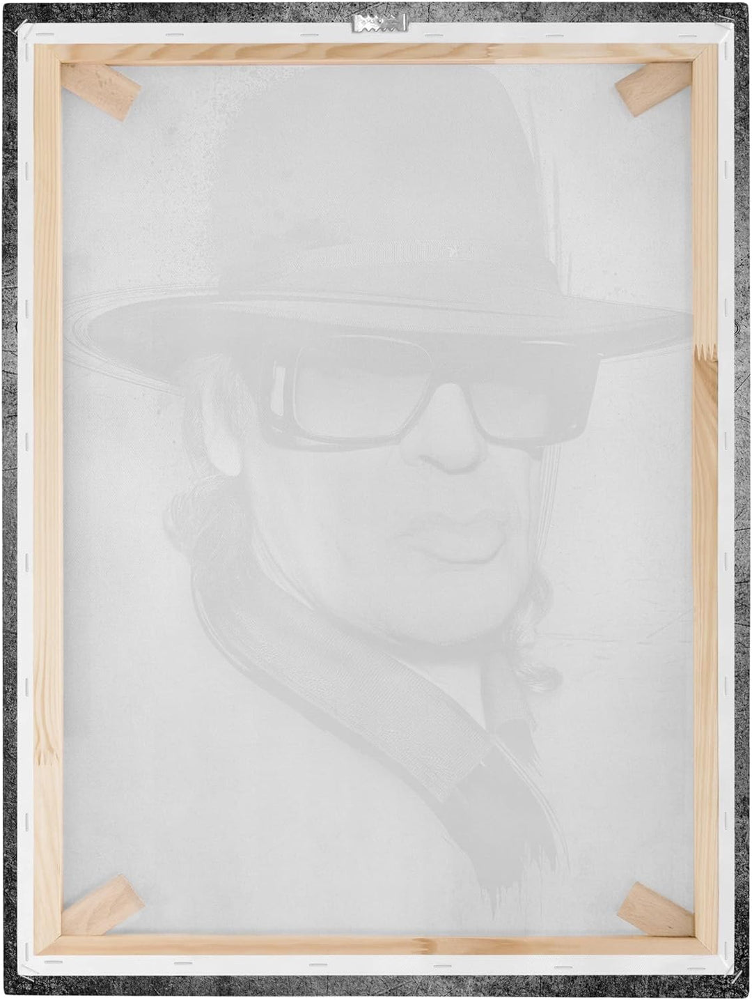 Bilderwelten Leinwandbild UDO Lindenberg - Strassenkoeter - Viva Con Agua 4:3, 80 x 60cm 80cm x 60cm