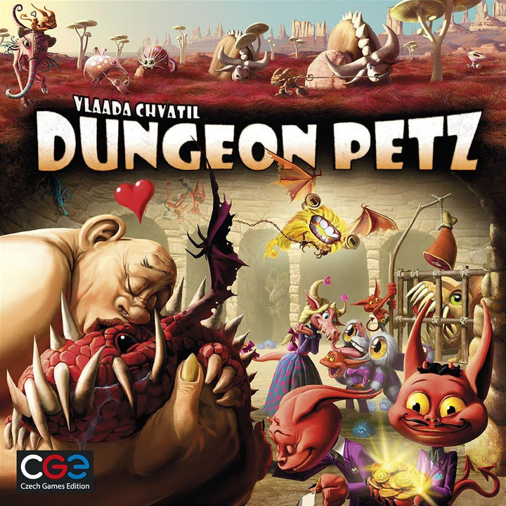 Dungeon Petz | CGE | English | 13+ Age | 2-4 Player, Petz