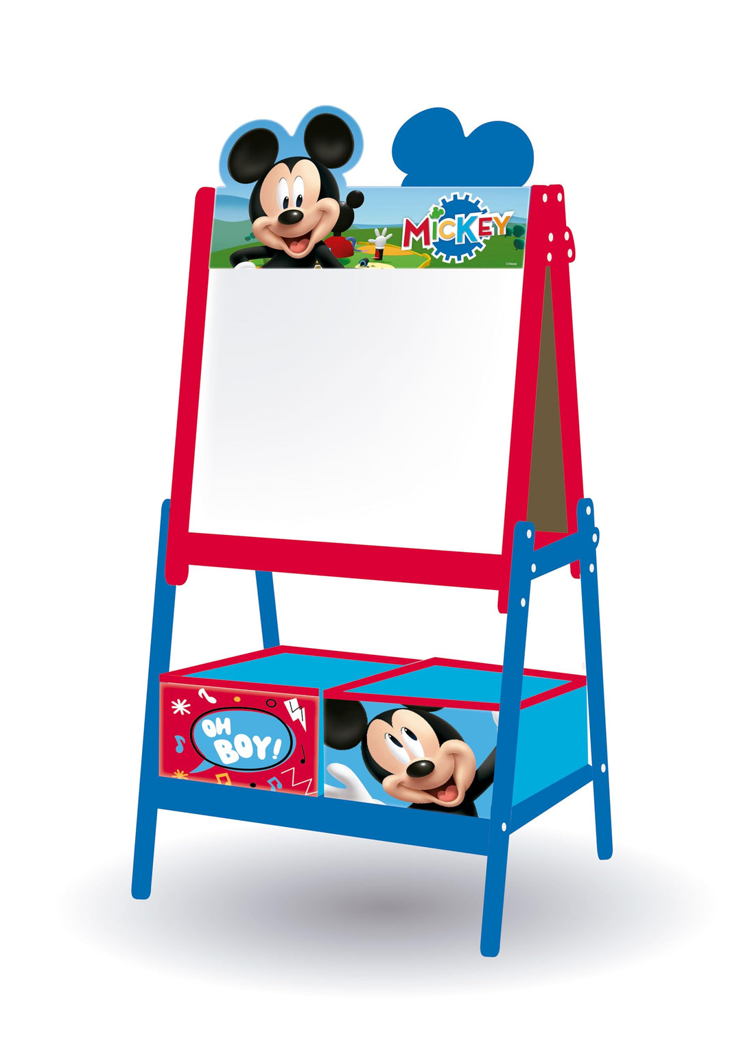 ARDITEX – Kindertafel von Disney Mickey Mouse mit doppelseitiger Oberfläche für Kreide und Filzstift