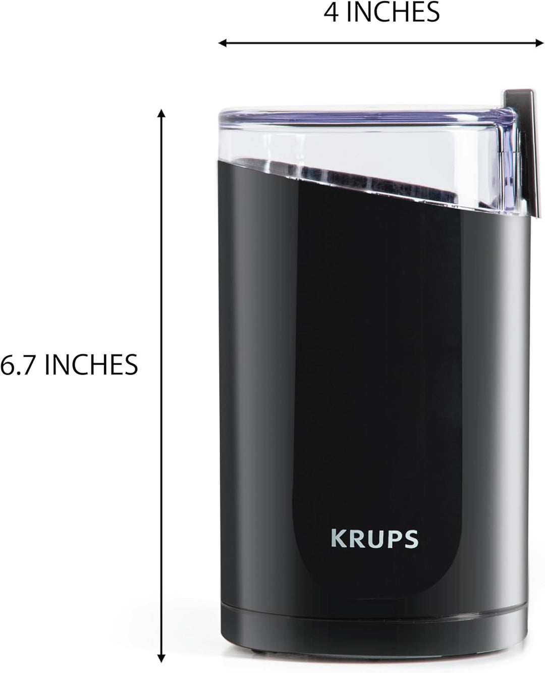 Krups F20342 Kaffeemühle und Gewürzmühle in Einem | Leistungsstarker Motor | Mahlgrad variabel | 75g