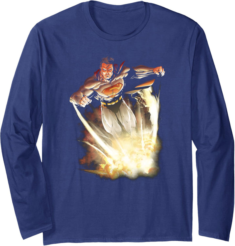 Superman Explosive Langarmshirt