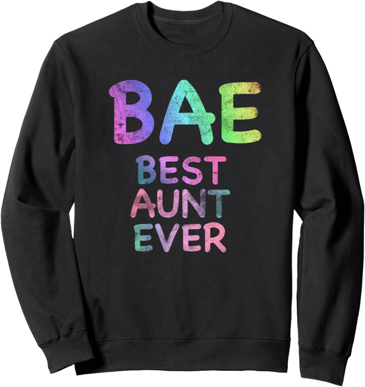 BAE Beste Tante aller Zeiten Stolze Tante Familien-Matching Sweatshirt