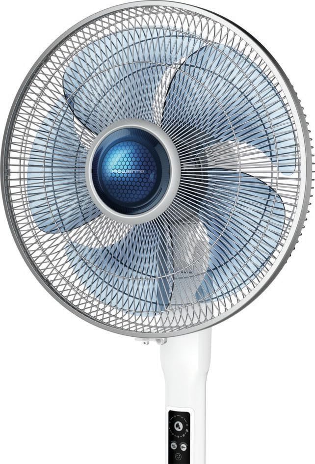 Rowenta VU5870 Standventilator Turbo Silence Extreme+ | Fernbedienung | 5 Geschwindigkeiten | Abscha