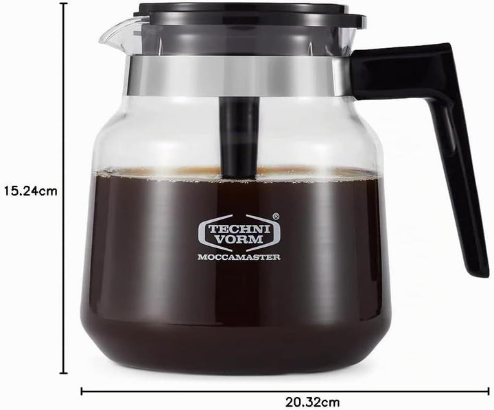 Technivorm 59835 Glaskaraffe, 1,25 l, für KB, Brauer, Brauer