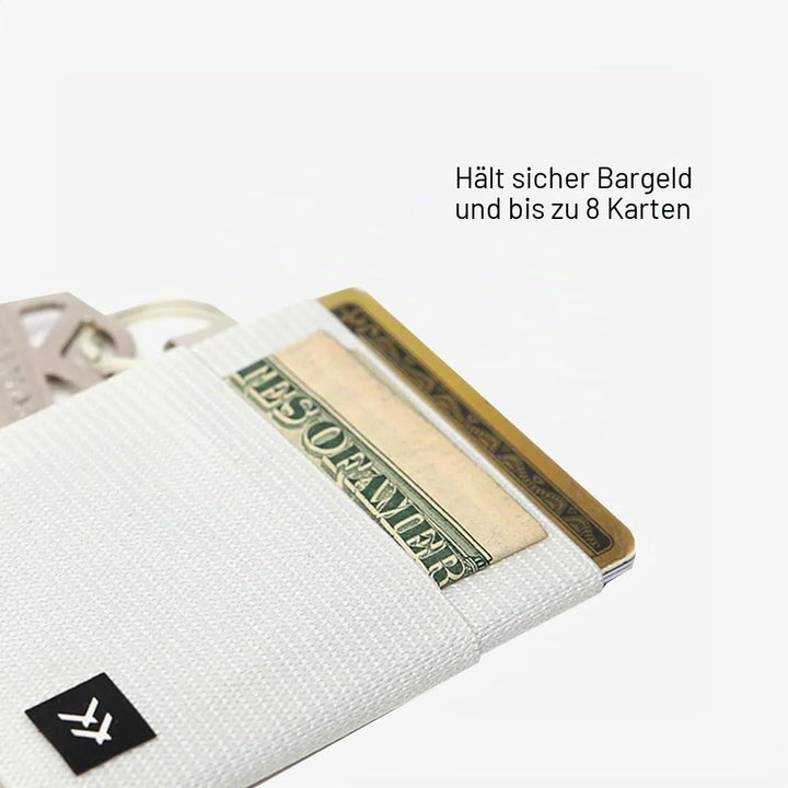 Thread Wallets Schlanke, minimalistische Brieftasche, Kreditkartenetui mit Vordertasche (Einheitsgrö