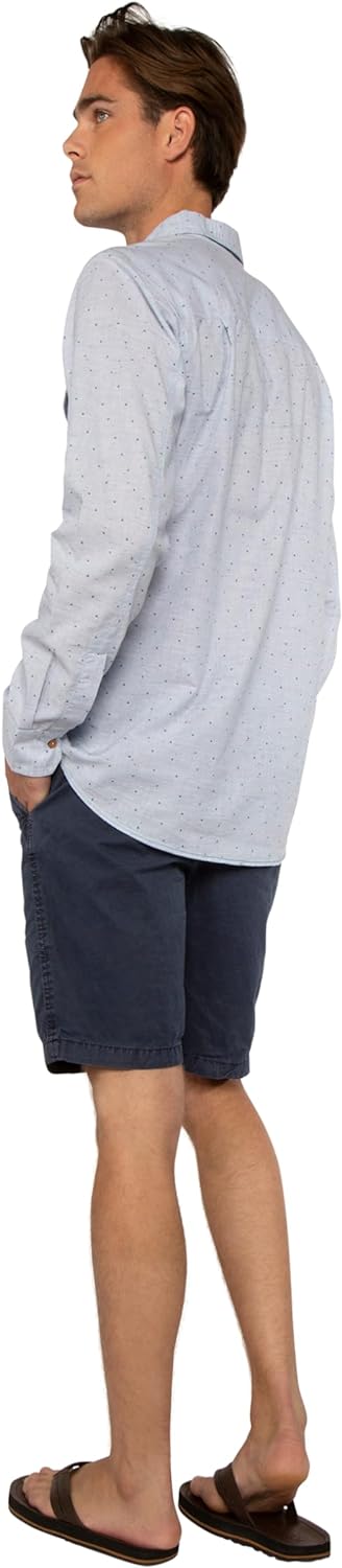 Protest Herren Afternoon Herrenhemd S Empire Blue, S Empire Blue