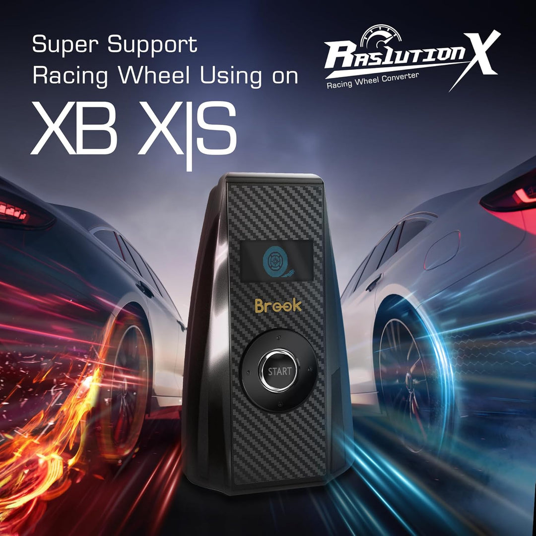 Brook Ras1ution X - Rennrad-Konverter für Xbox Series X|S, Xbox One & Xbox 360 | 60+ Radunterstützun