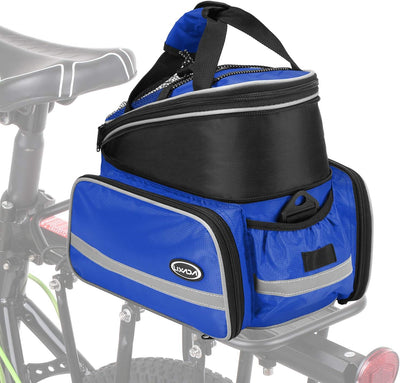 Lixada Radtasche, wasserdichte Fahrrad Satteltasche Gepäcktasche Gepäckträger Tasche Rucksack Seiten