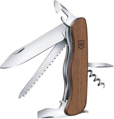 Victorinox, Taschenmesser, Wine Master Wood, 130 mm, beige (6 Funktionen, Klinge, Zweistufige Stütze