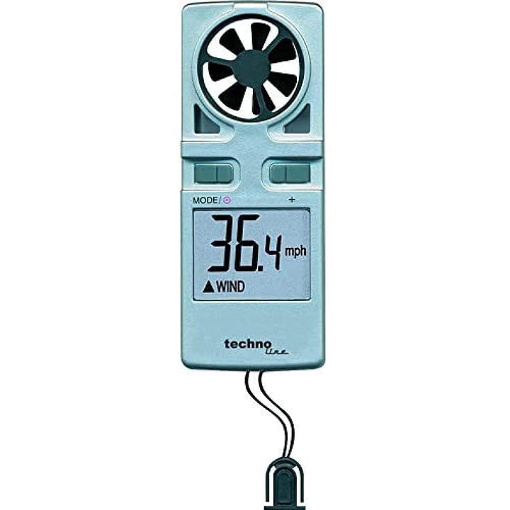 Technoline Windmesser EA 3000, Grau, 3,8 x 1,7 x 9,8 cm