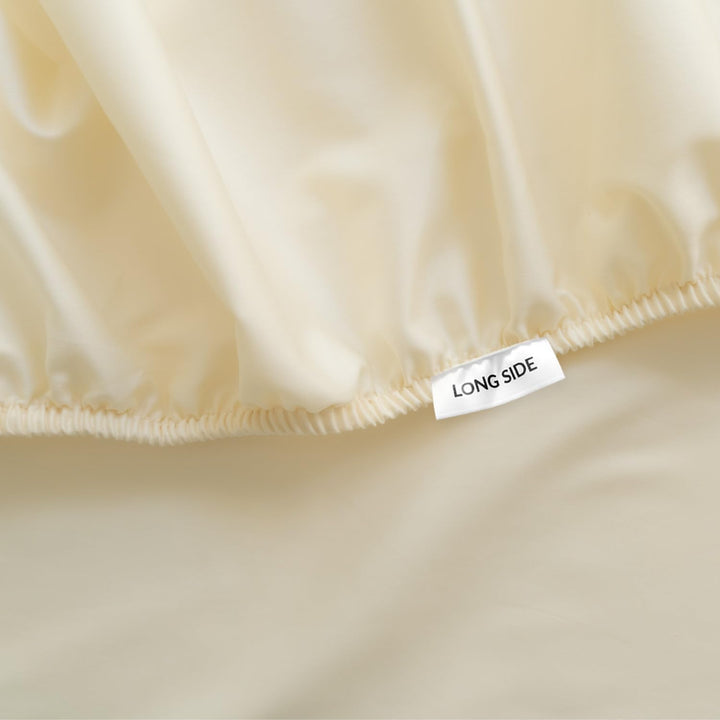 bo&button® Mako Satin Spannbettlaken | Echte Bio Luxusqualität | ALLE GRÖssEN für Matratzen & Boxspr