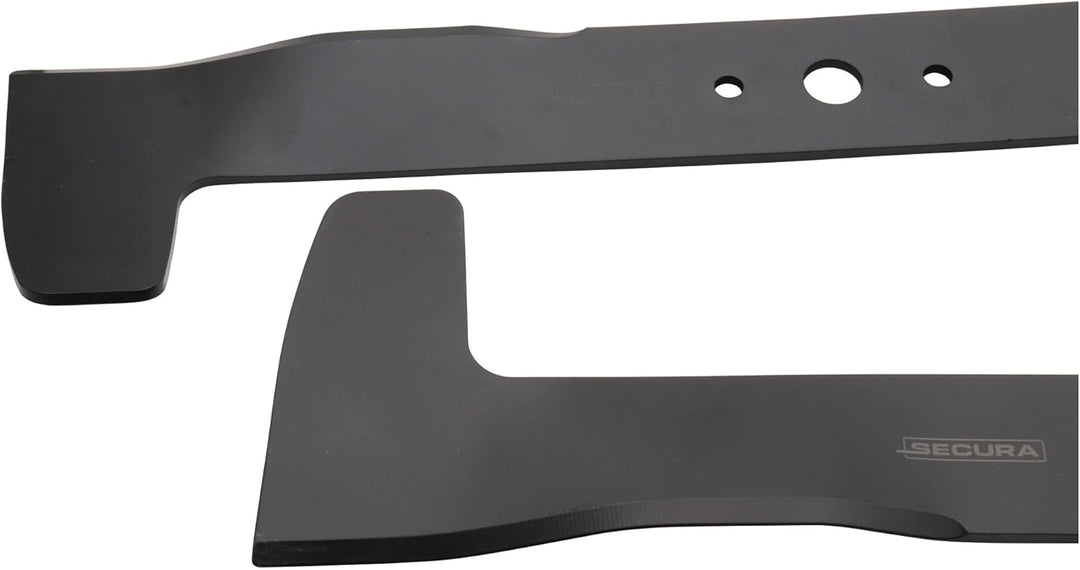 SECURA Mulch - Messersatz kompatibel mit Castelgarden TP13,5/102 mit 102 cm Mähbreite