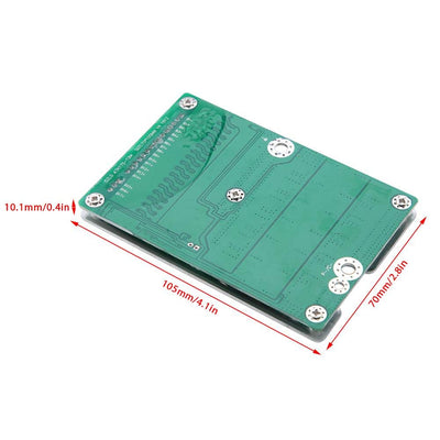 Lithium-Batterie-Schutzplatine, 17s 60V 50A BMS Li-Ionen-Batterie-Ladeschutzplatine mit Balance-Funk