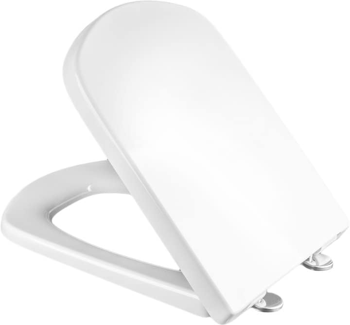 Ramm WC-Sitze, Duroplast, Stahlbefestigungen, Absenkautomatik Antibakteriell, Für Roca Dama Senso, W