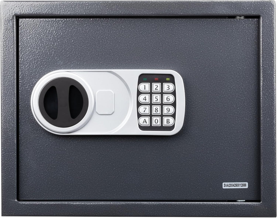 Floordirekt Tresor aus Stahl, mit digitaler Tastatursperre – für Bargeld, Schmuck, Ausweise, Dokumen