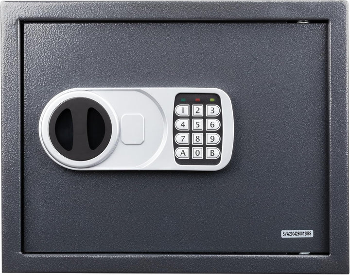 Floordirekt Tresor aus Stahl, mit digitaler Tastatursperre – für Bargeld, Schmuck, Ausweise, Dokumen
