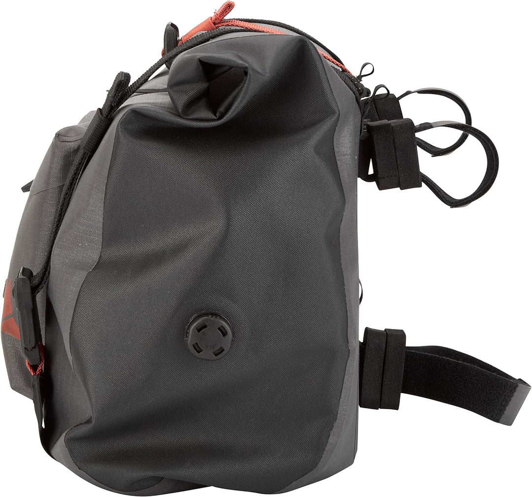 Altura Vortex Fahrrad-Lenkertasche, wasserdicht, 11 l, Grau
