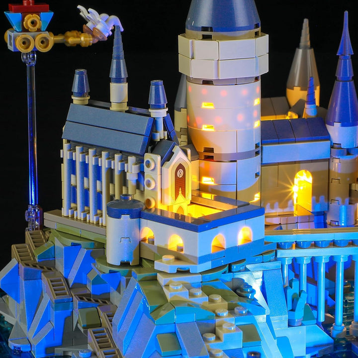 BRIKSMAX 76419 Led Licht für Lego Schloss Hogwarts mit Schlossgelände - Compatible with Lego Harry P