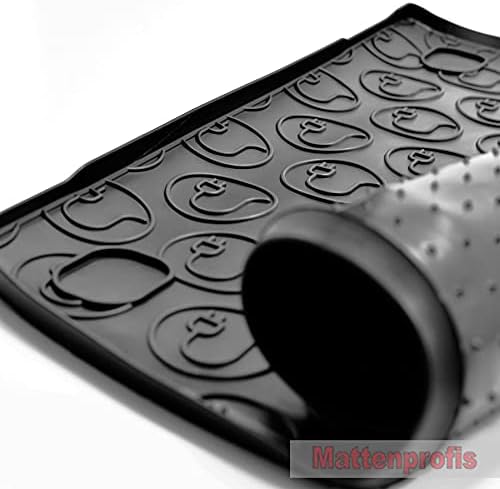 Mattenprofis Gummimatte Kofferraumwanne GKK passend für Mercedes Benz EQC ab Bj.2019, Schwarz