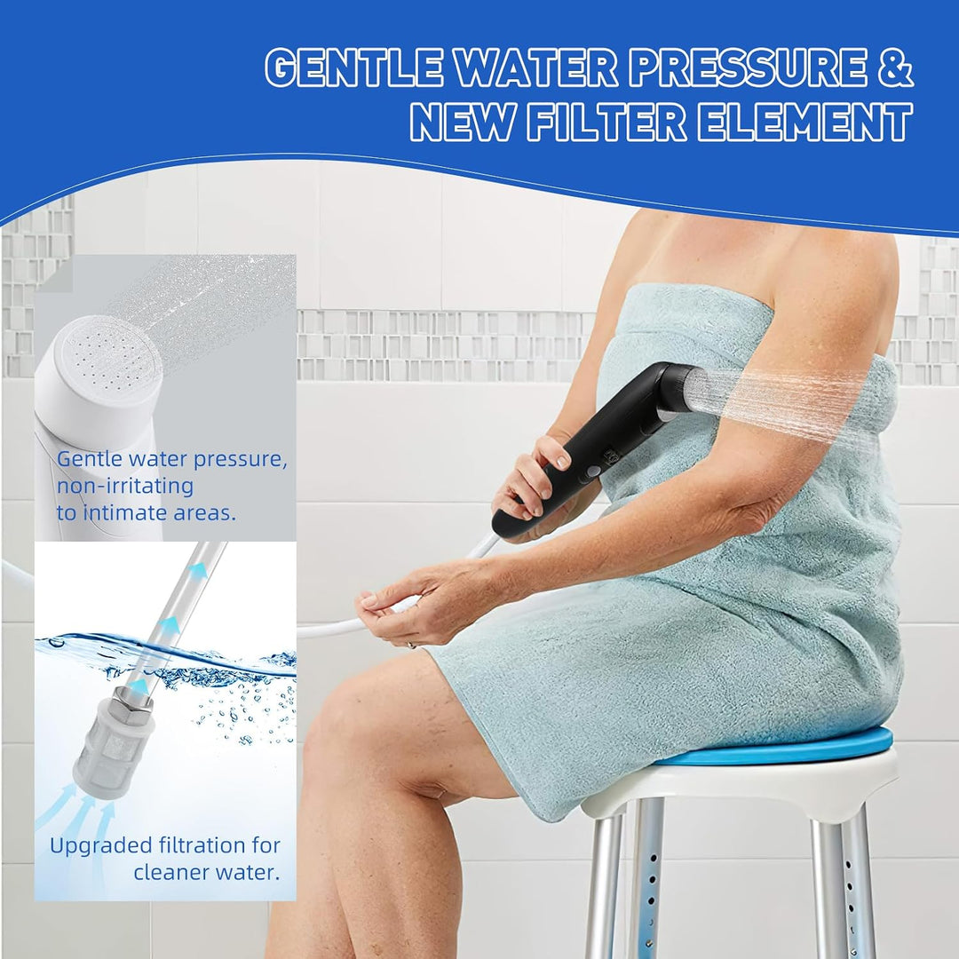 Portable Bidet,2.5L Elektrisch Bidet, Reise Bidet Handbrause | für Toilette Outdoor, für Bad/ Wander
